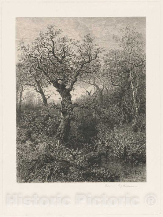 Art Print : Willmann, After Eduard Marak, Autumn, 1871 - Vintage Wall Art