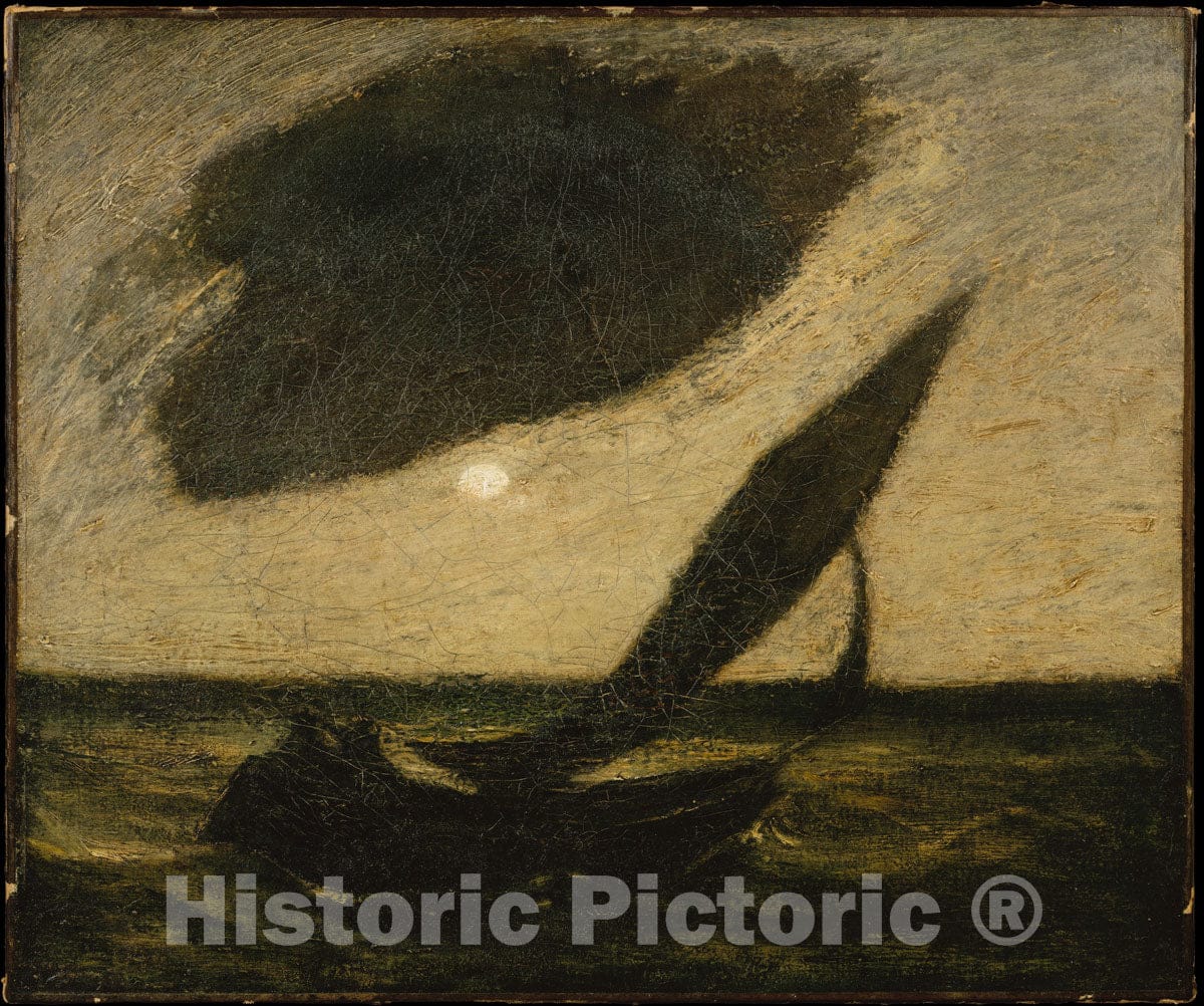 Art Print : Albert Pinkham Ryder - Under a Cloud : Vintage Wall Art