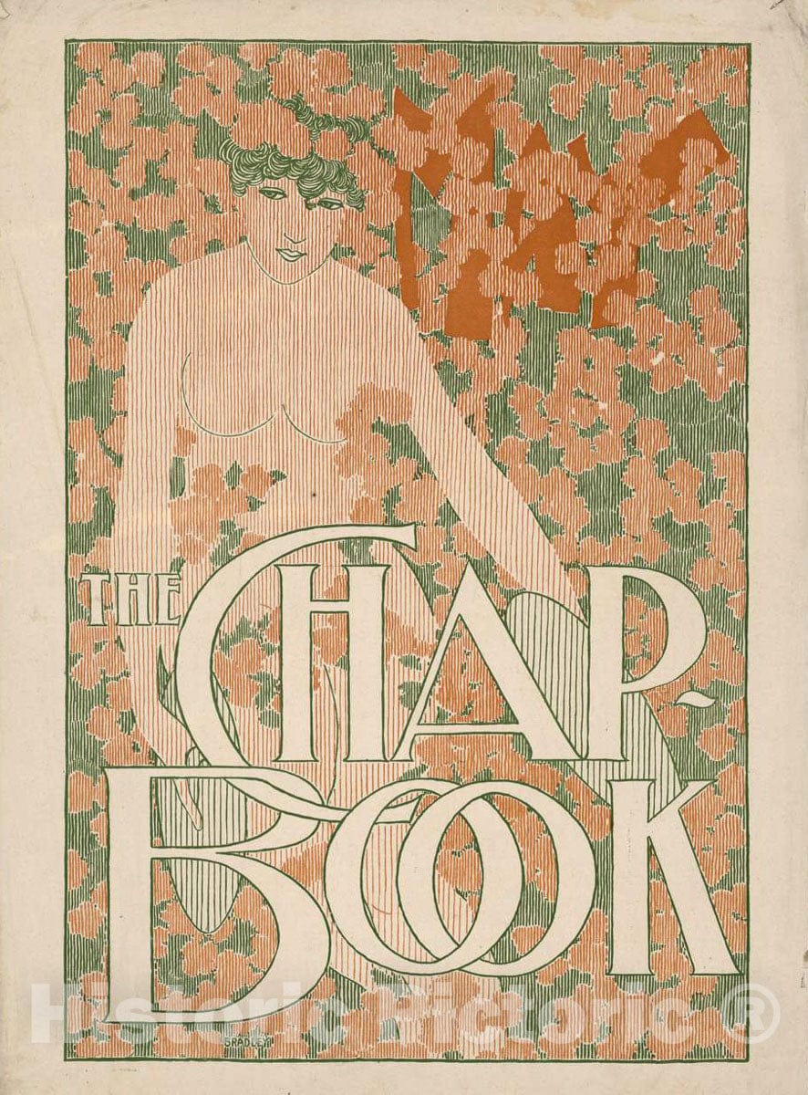 Vintage Poster -  The Chap - Book [No. 4: May.], Historic Wall Art