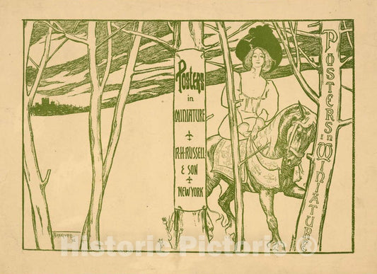 Vintage Poster -  Posters in Miniature, Historic Wall Art