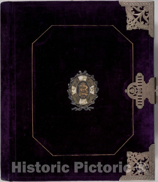 Art Print : Carleton E. Watkins - Ambroise Bernard Album : Vintage Wall Art