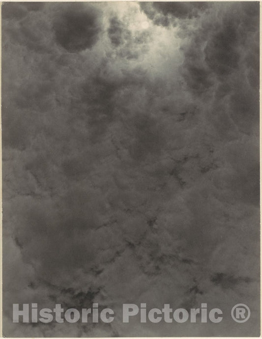 Photo Print : Alfred Stieglitz - Equivalent No. 314 : Vintage Wall Art