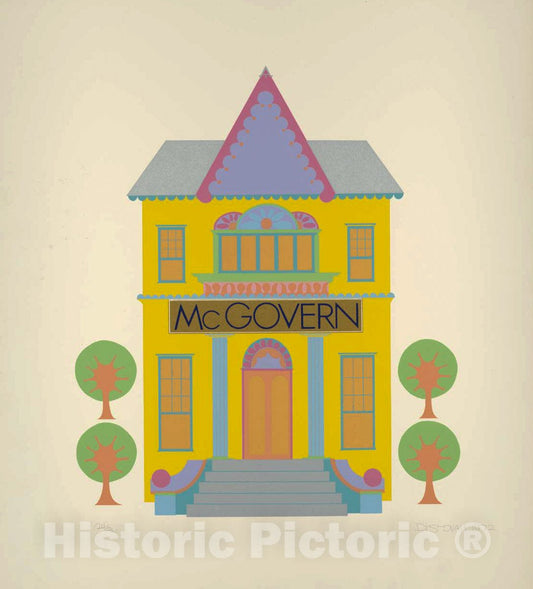 Vintage Poster -  McGovern, Historic Wall Art