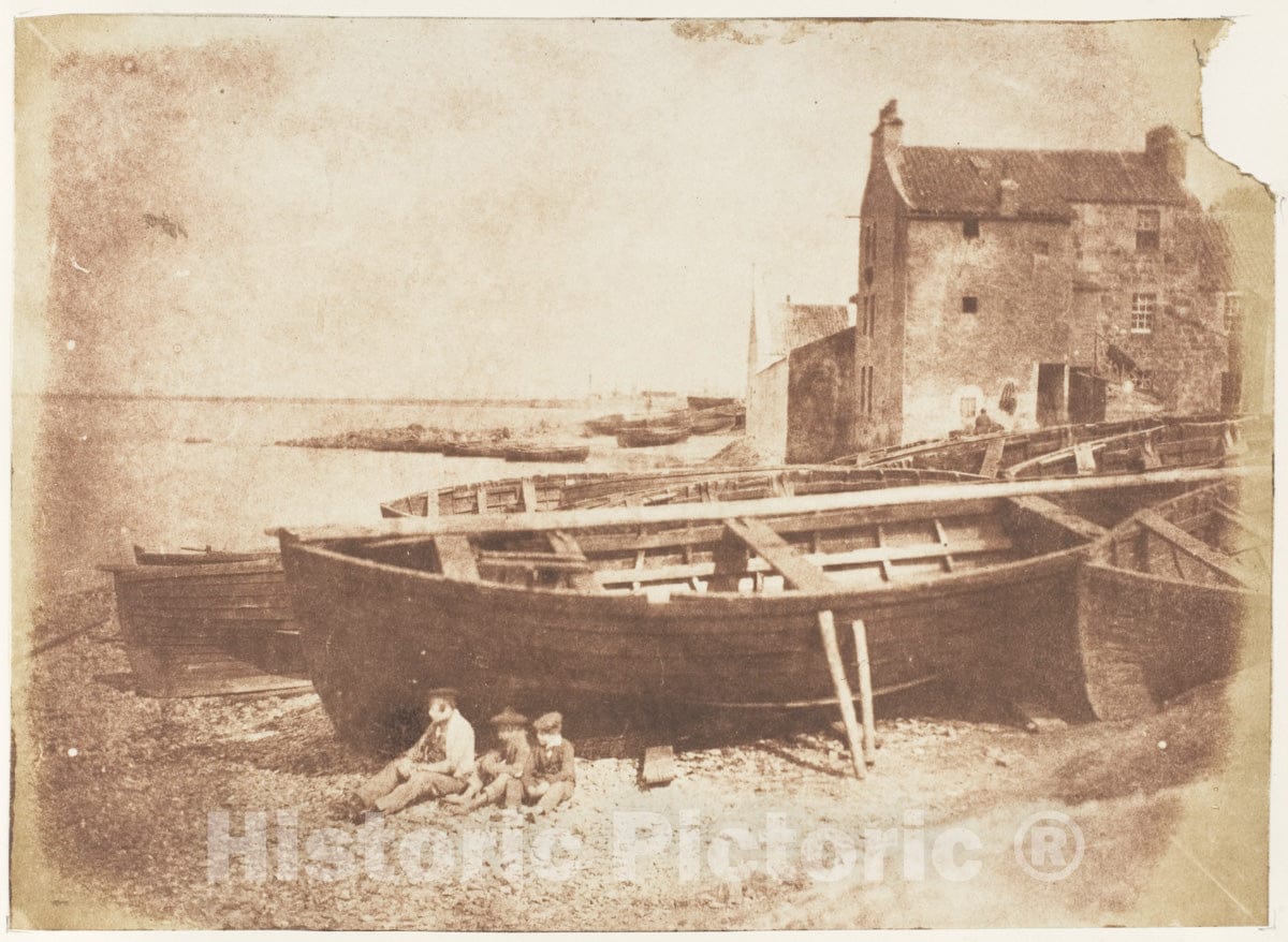 Photo Print : Hill and Adamson - Newhaven : Vintage Wall Art