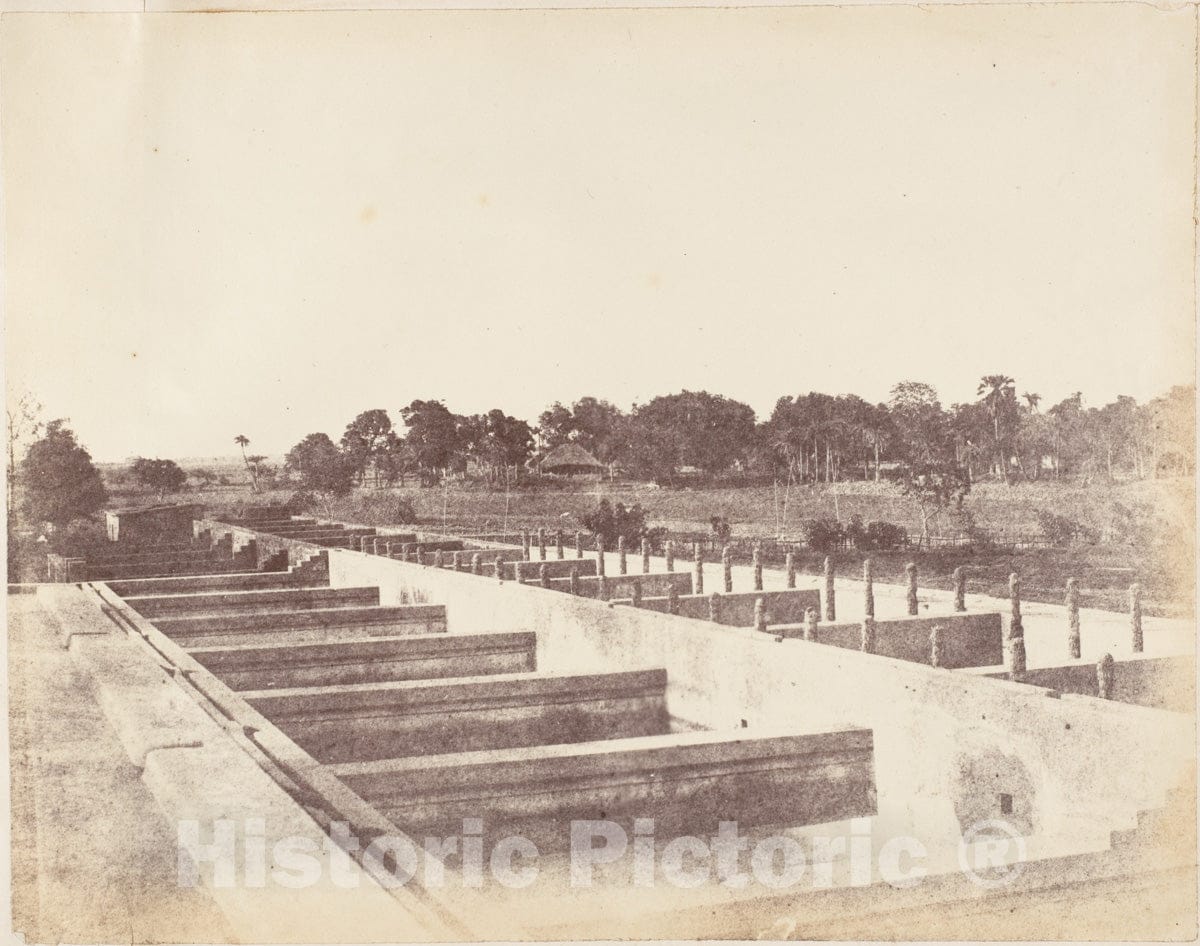 Photo Print : Captain R. B. Hill - Indigo Vats : Vintage Wall Art