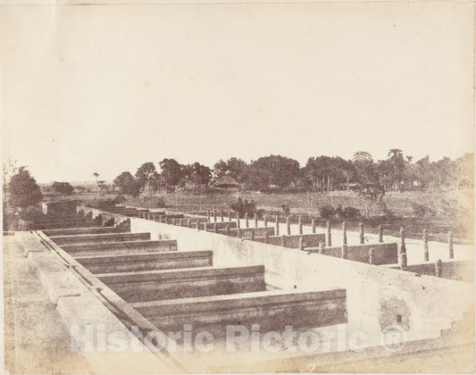 Photo Print : Captain R. B. Hill - Indigo Vats : Vintage Wall Art