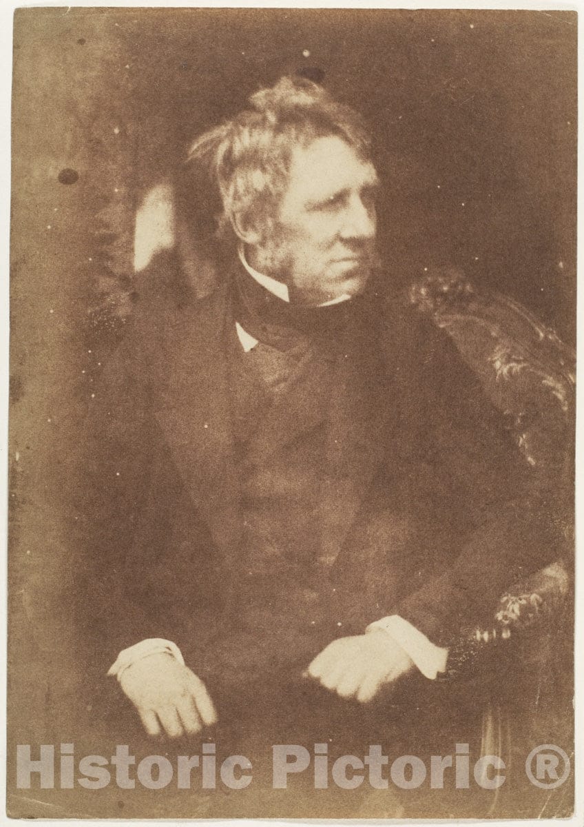 Photo Print : Hill and Adamson - Man 1 : Vintage Wall Art