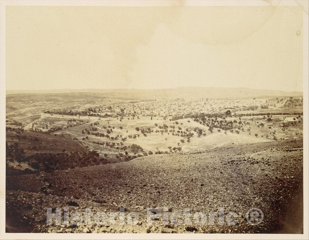 Photo Print : John Anthony - Jerusalem 2 : Vintage Wall Art