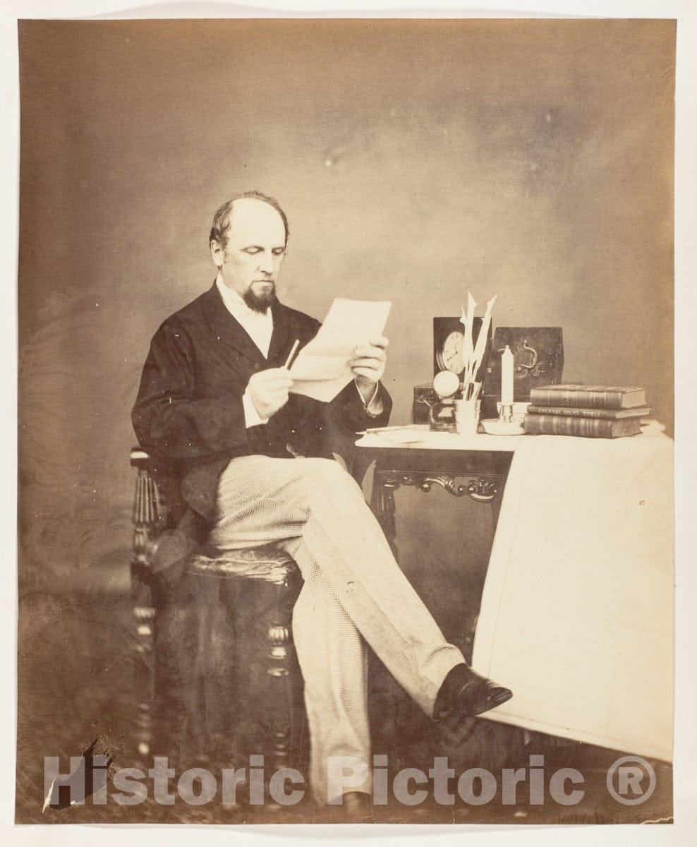 Photo Print : Bourne and Shephard - The Earl Canning, K.G, K.S.I, G.C.B, Calcutta : Vintage Wall Art