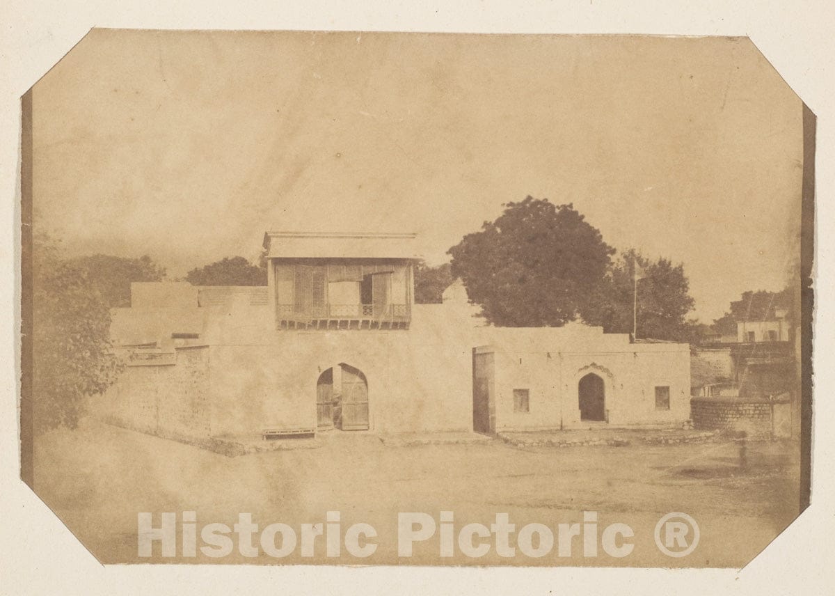 Photo Print : House at Delhi : Vintage Wall Art