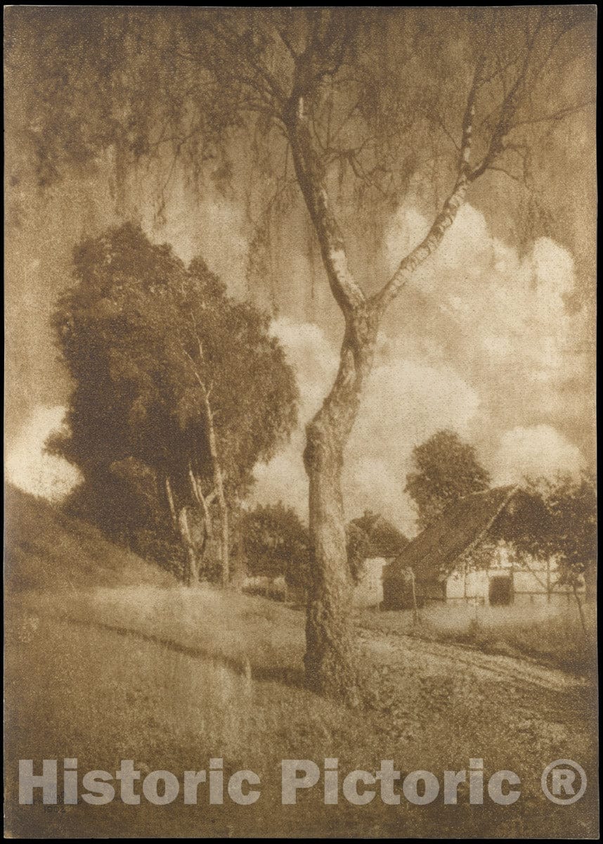 Photo Print : Hugo Henneberg - Motiv aus Pommern : Vintage Wall Art