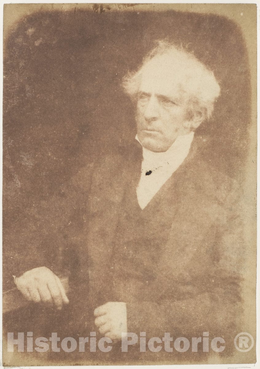 Photo Print : Hill and Adamson - Rev. Thomas Jolly of Bowden : Vintage Wall Art