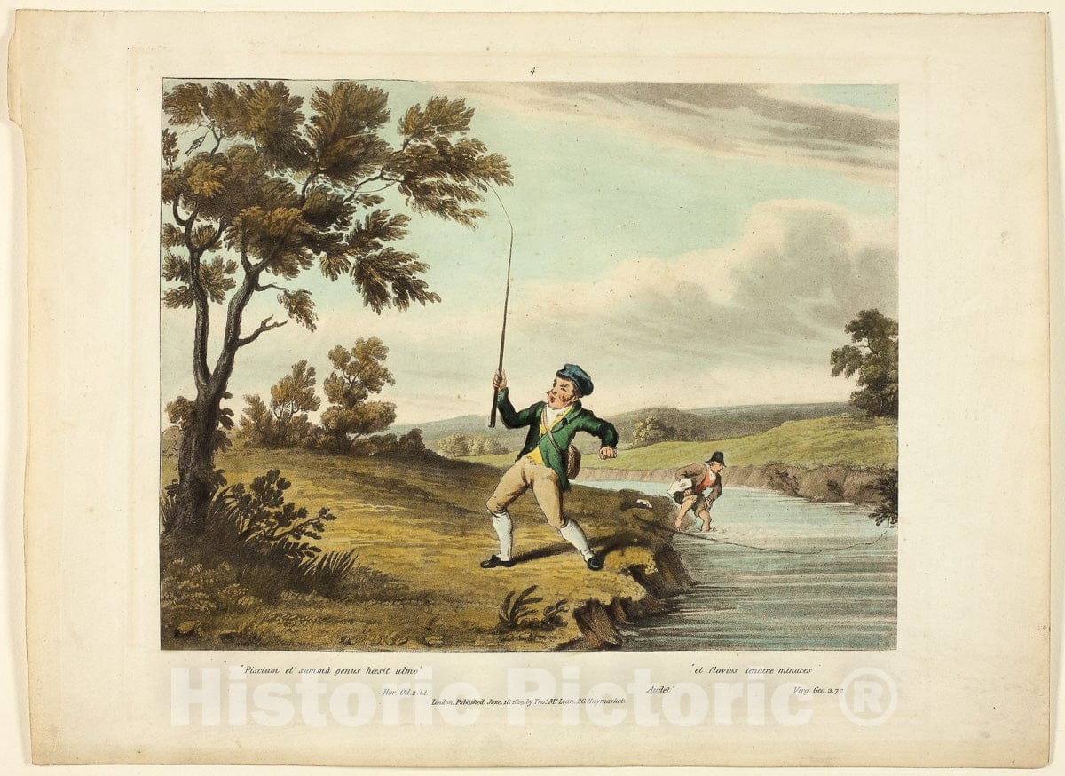 Art Print : The Finest Perch is Not for Me, Charles Turner, 1825, Vintage Wall Decor :