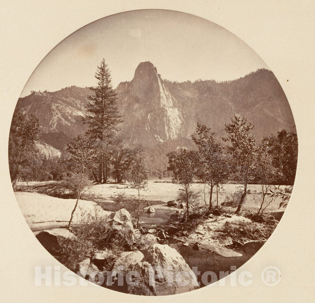 Photo Print : Carleton E. Watkins - Yosemite National Park, California 6 : Vintage Wall Art