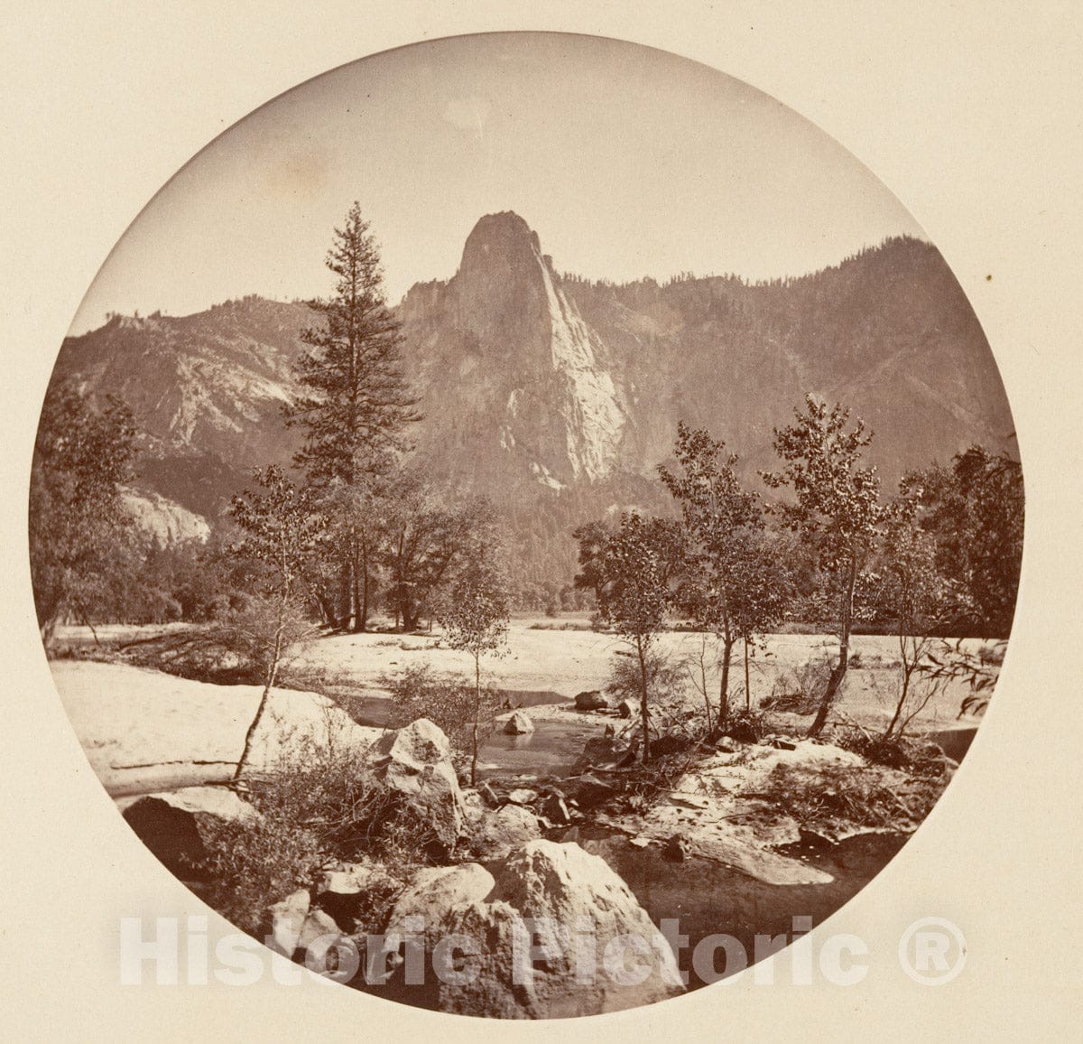 Photo Print : Carleton E. Watkins - Yosemite National Park, California 6 : Vintage Wall Art