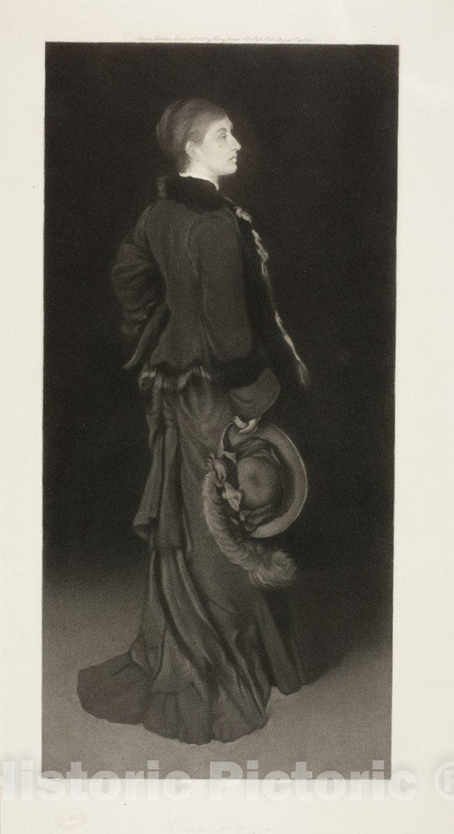 Art Print : Rosa Corder, Richard Josey, c 1880, Vintage Wall Decor :