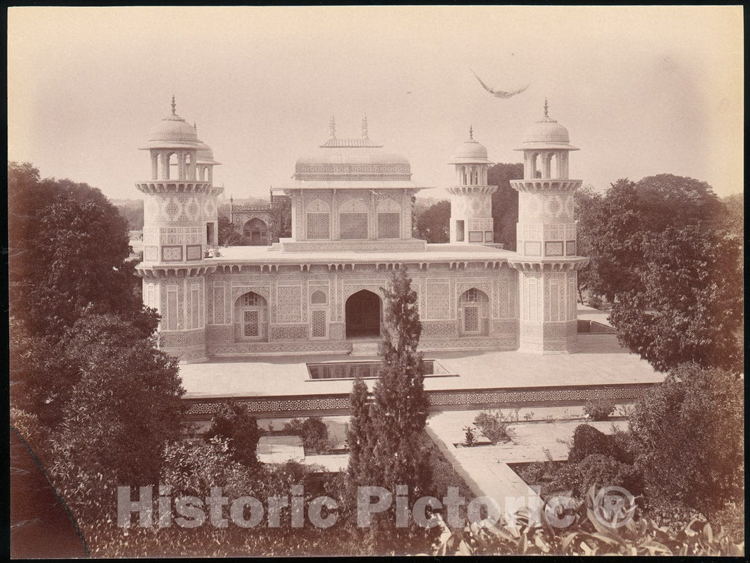 Photo Print : Itmad-Ud-Daulah's Tomb, Agra 1 : Vintage Wall Art
