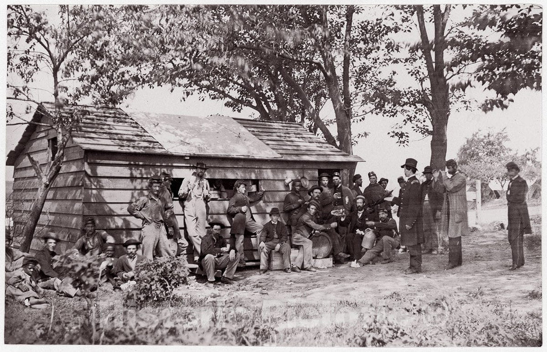 Photo Print : Formerly Mathew B. Brady - at The Sutler's Store : Vintage Wall Art