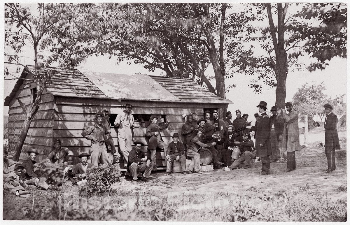 Photo Print : Formerly Mathew B. Brady - at The Sutler's Store : Vintage Wall Art