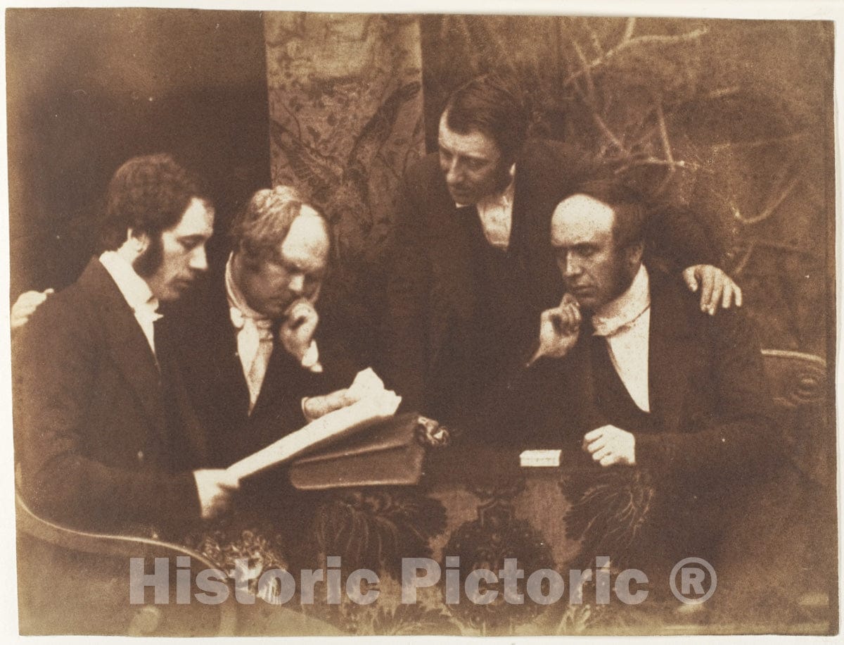 Photo Print : Hill and Adamson - Presbytery of Dumbarton : Vintage Wall Art