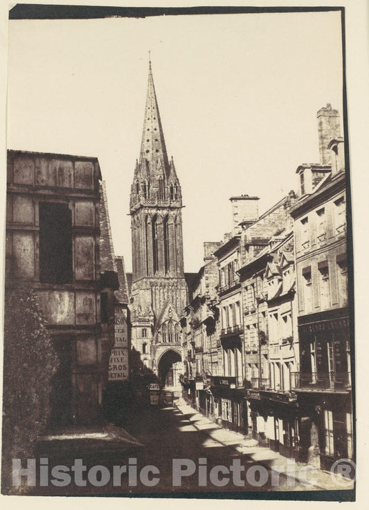 Photo Print : St. Pierre, Caen 1 : Vintage Wall Art