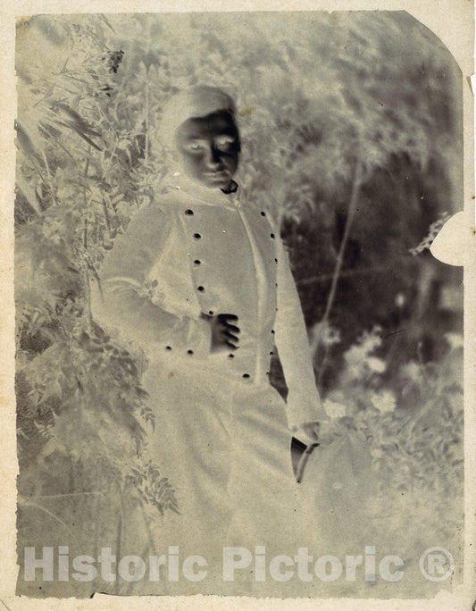 Art Print : Jean-Baptiste Frénet - Boy in Uniform : Vintage Wall Art
