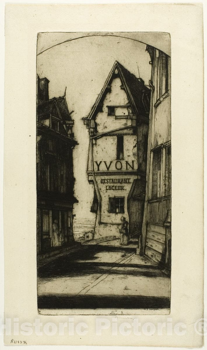 Art Print : Yvon, David Young Cameron, c.1641, Vintage Wall Decor :
