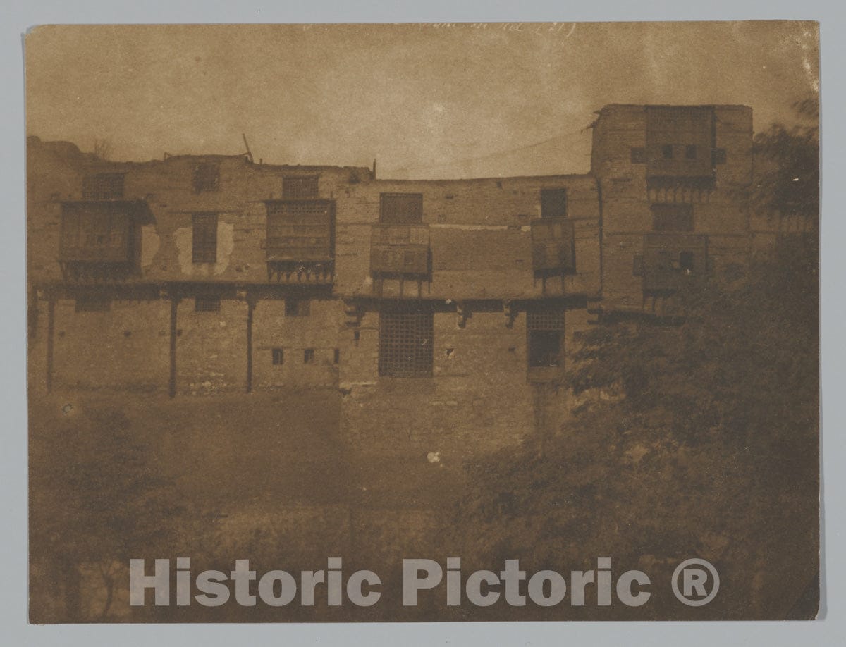 Photo Print : Maxime Du Camp - View of Egypt 2 : Vintage Wall Art