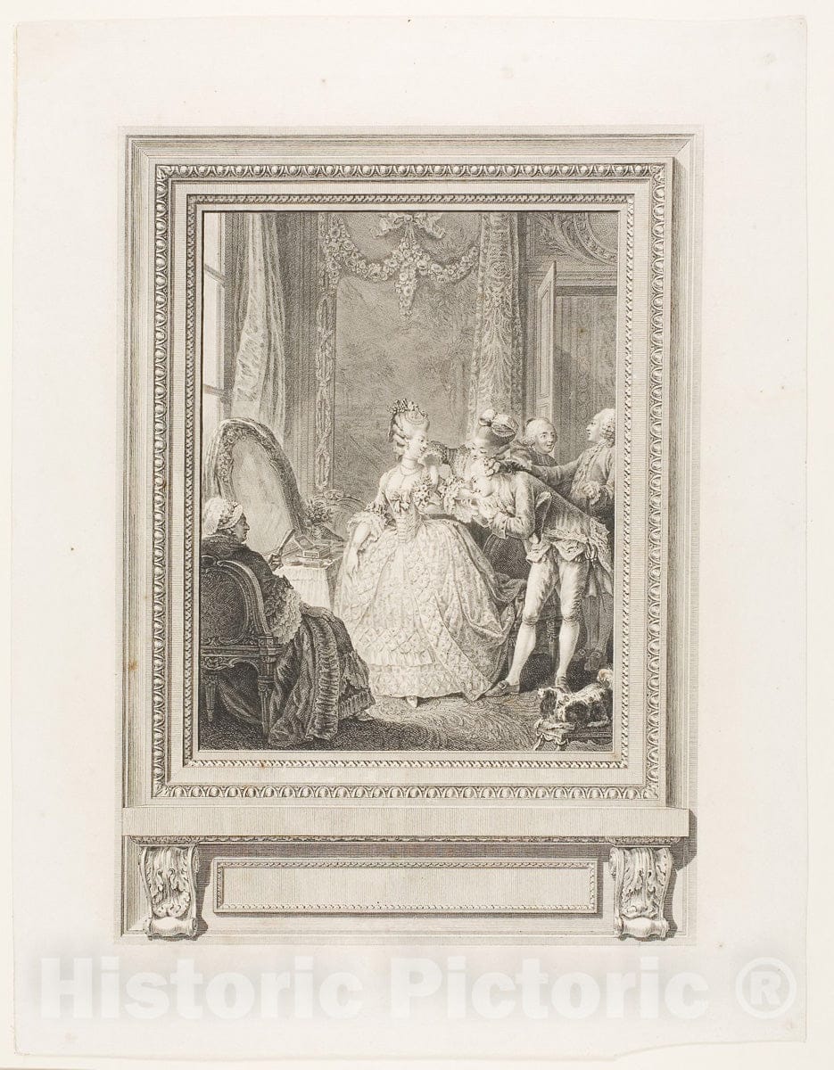 Art Print : Day, Patas, c.1777, Vintage Wall Decor :