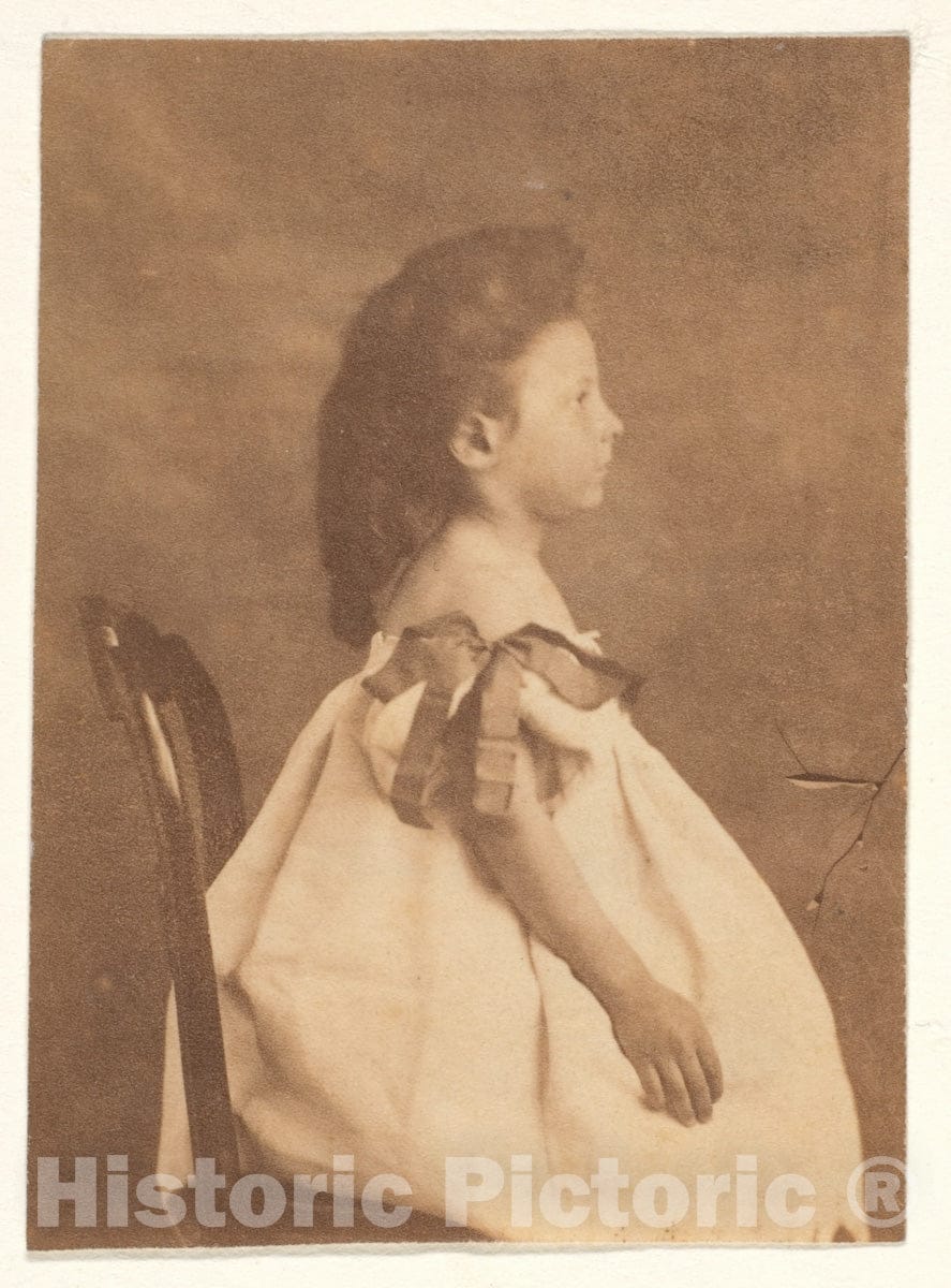Photo Print : Pierre-Louis Pierson - Autre Chaise Rustique : Vintage Wall Art