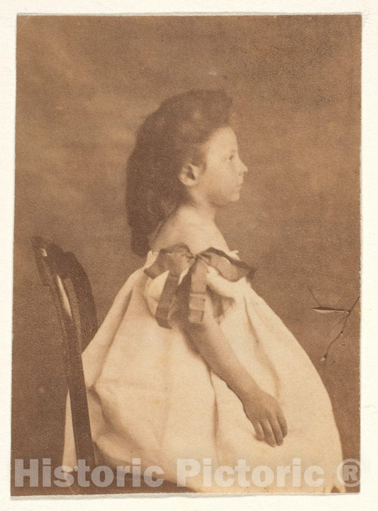 Photo Print : Pierre-Louis Pierson - Autre Chaise Rustique : Vintage Wall Art