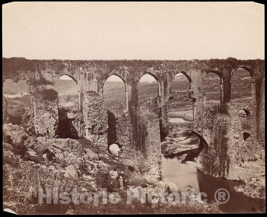 Photo Print : Aqueduct, Smyrna : Vintage Wall Art