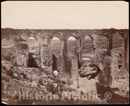 Photo Print : Aqueduct, Smyrna : Vintage Wall Art