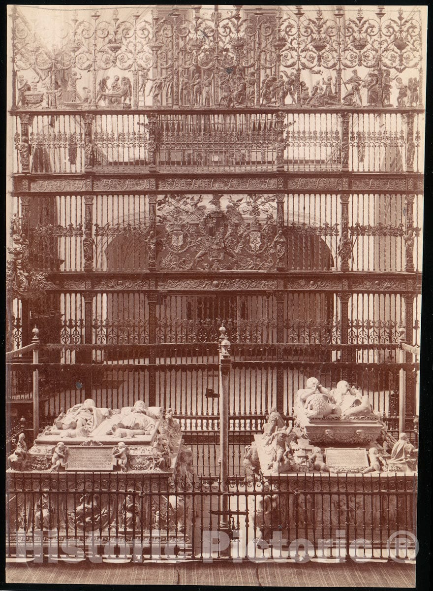 Photo Print : Tomb of The Catholic Kings, Granada : Vintage Wall Art