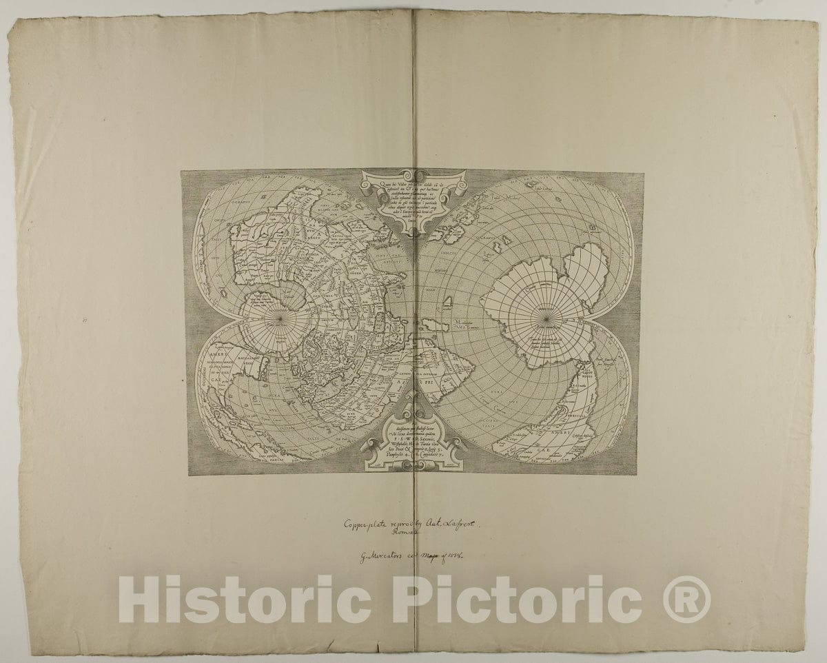 Art Print : Map of Rome, Unknown Artist, c.1473, Vintage Wall Decor :