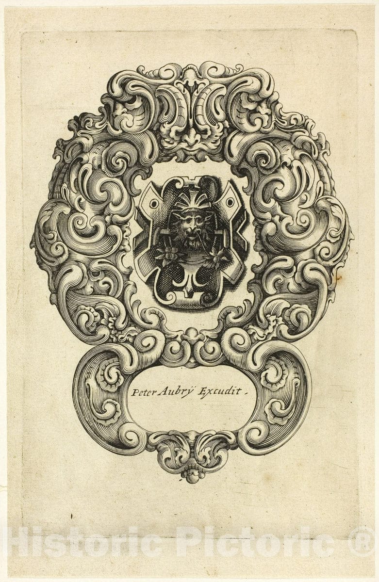 Art Print : Title Page, Peter Aubry, c.1606, Vintage Wall Decor :