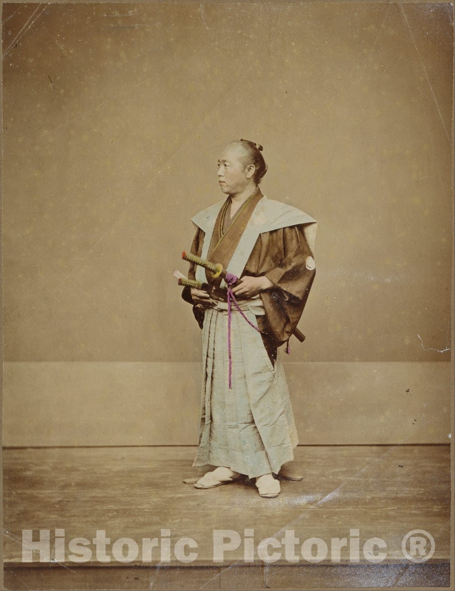Art Print : Kusakabe Kimbei - Album of 226 Albumen Silver Prints of Japan : Vintage Wall Art