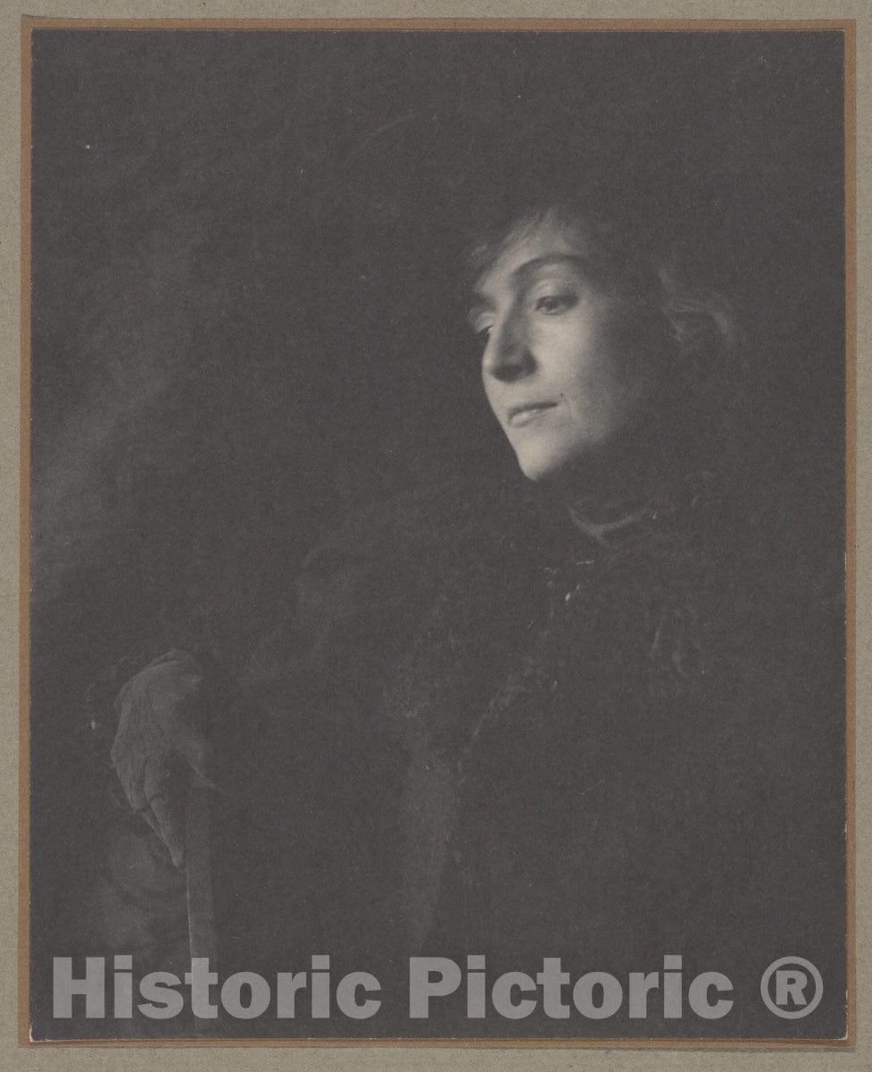 Photo Print : F. Holland Day - Mrs. James Brown Potter or Mrs Potter Palmer : Vintage Wall Art