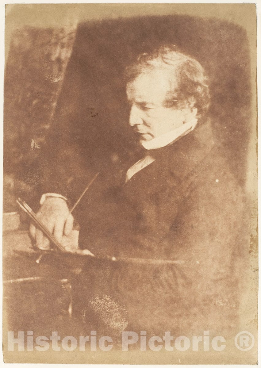 Photo Print : Hill and Adamson - William Etty, R.A. 1 : Vintage Wall Art