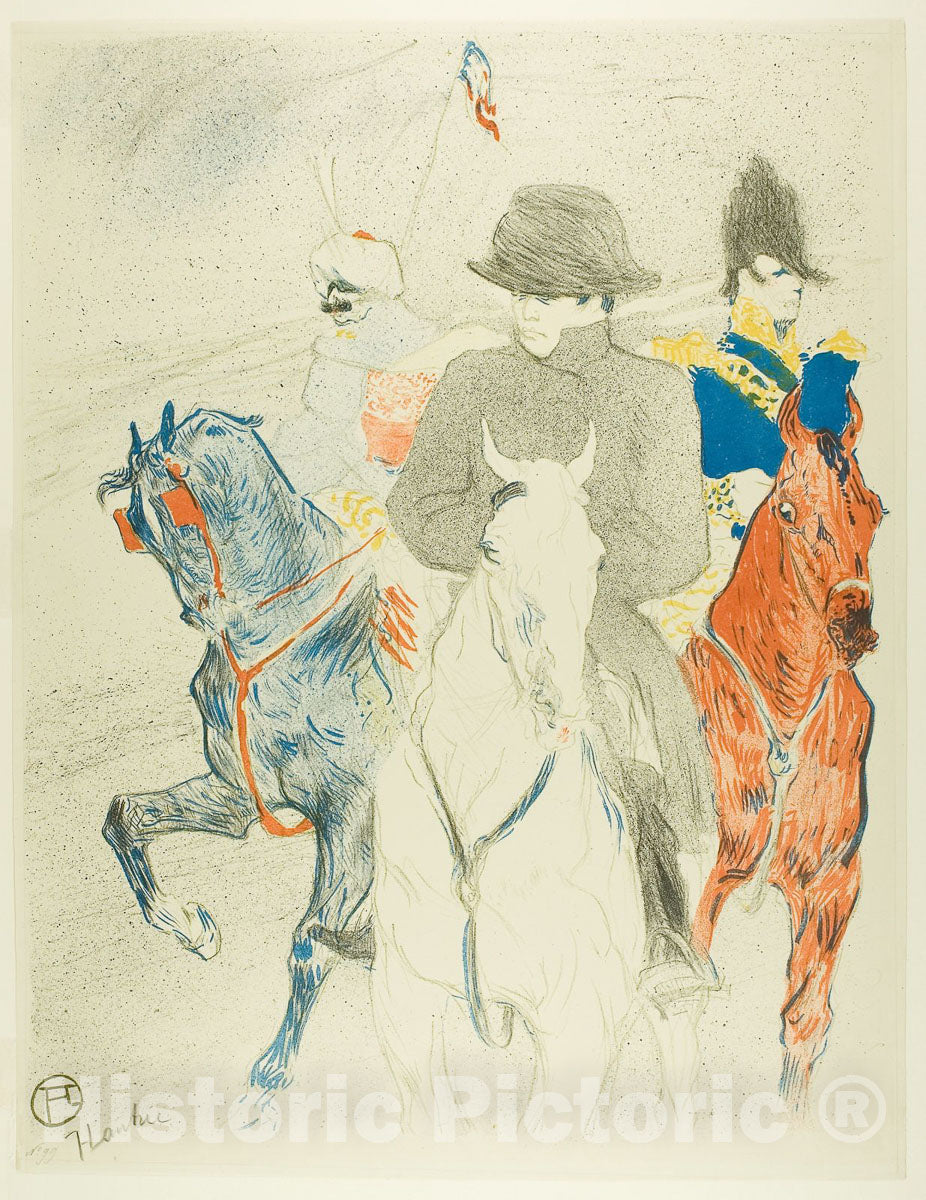 Art Print : Napoleon, Henri de Toulouse-Lautrec, c.1970, Vintage Wall Decor :