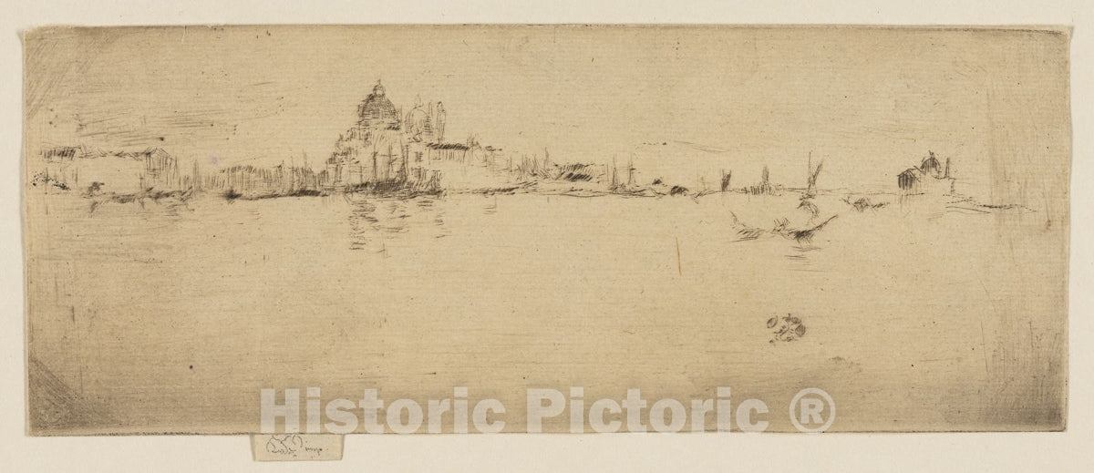 Art Print : Little Salute, James McNeill Whistler, c 1934, Vintage Wall Decor :