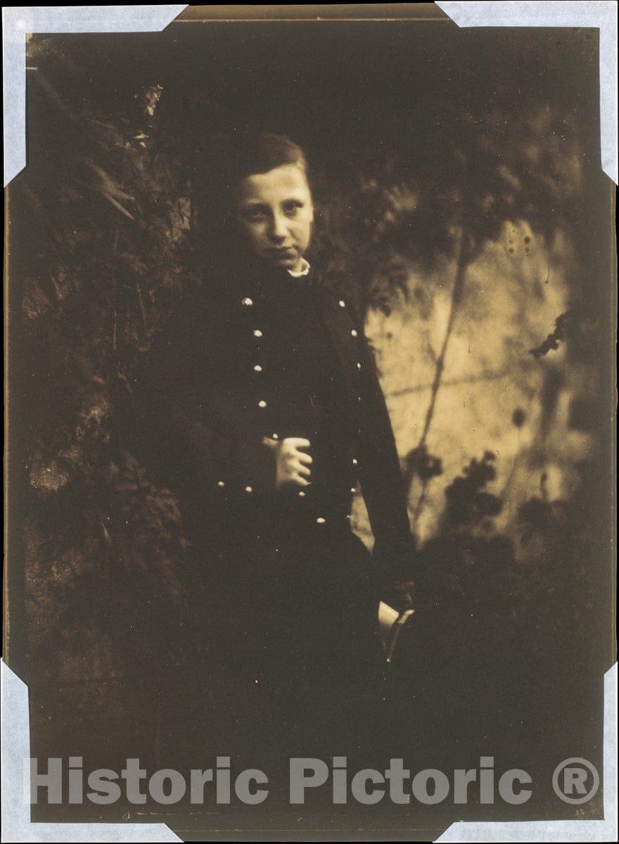 Photo Print : Jean-Baptiste Frénet - Boy in Uniform : Vintage Wall Art