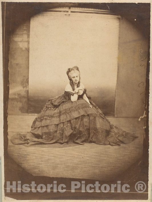 Photo Print : Pierre-Louis Pierson - Countess de Castiglione 6 : Vintage Wall Art