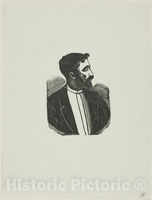 Art Print : Portrait, Jose Guadalupe Posada, c.1502, Vintage Wall Decor :