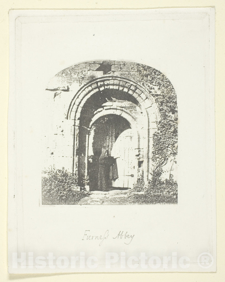 Art Photo : Furness Abbey, William Henry Fox Talbot, c 1967, Vintage Wall Decor :