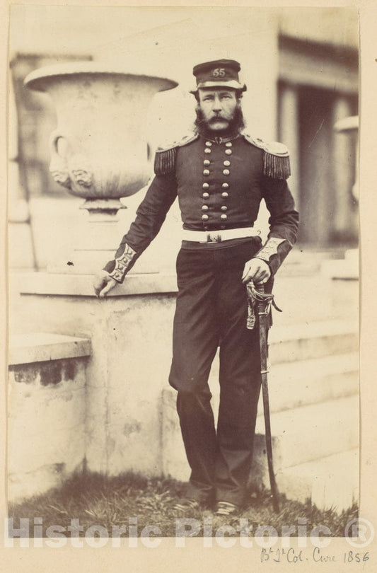 Photo Print : Alfred Capel Cure - Brevet Lieutenant Colonel Cure : Vintage Wall Art