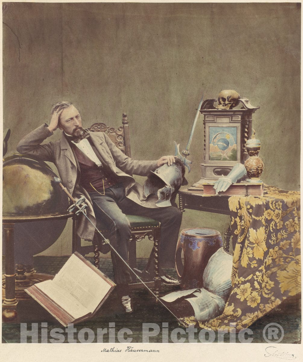 Photo Print : Franz Antoine - Mathias Höusermann 2 : Vintage Wall Art