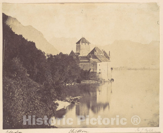 Photo Print : John Joscelyn Coghill - Chillon : Vintage Wall Art