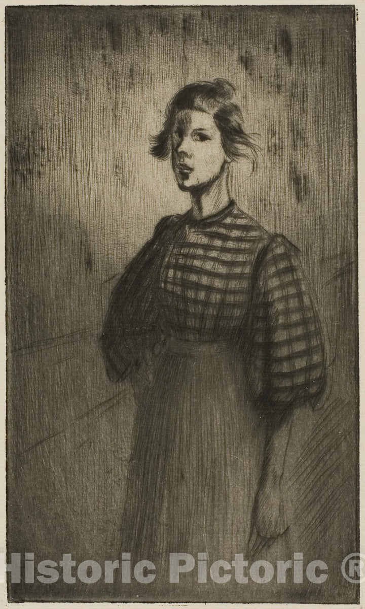 Art Print : The Apprentice, Theophile-Alexandre Steinlen, c 1861, Vintage Wall Decor :