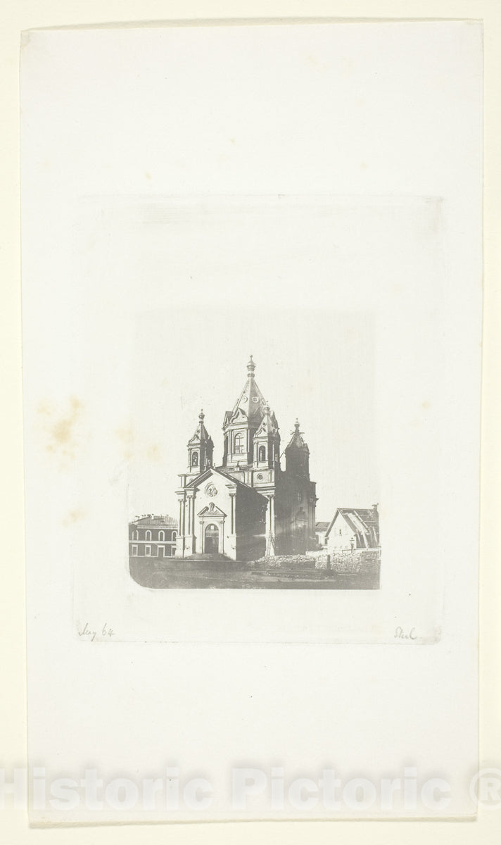 Art Photo : Untitled, William Henry Fox Talbot, c 1971, Vintage Wall Decor :